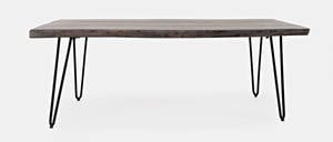 Nature's Edge Brushed Grey Coffee Table by Jofran Furniture