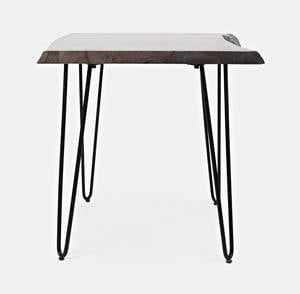 Nature's Edge Brushed Grey End Table by Jofran Furniture