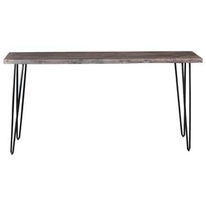 Nature's Dark Brown Edge Counter Dining Table by Jofran Furniture