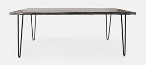 Nature's Edge Brushed Grey 79 Inch Dining Table by Jofran Furniture