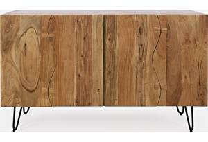Nature's Edge Natural 4 Door Sideboard by Jofran Furniture