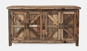 Eden Prairie 4 Door Accent Cabinet by Jofran Furniture