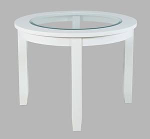 Urban Icon 42 Inch Round White Dining Table by Jofran