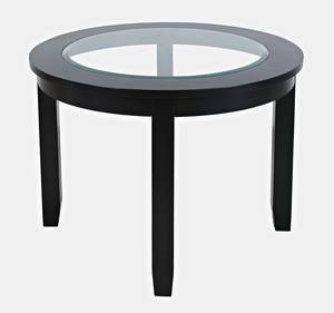 Urban Icon 42 Inch Round Black Dining Table by Jofran
