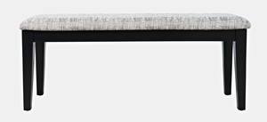 Urban Icon Black Upholstery Bench by Jofran