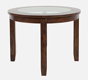Urban Icon 42 Inch Round Merlot Dining Table by Jofran