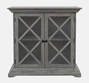 Carrington Grey Two Door Accent Cabinet by Jofran