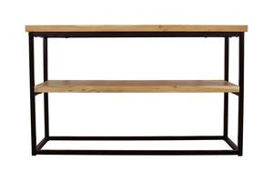 Ames Natural/Black Sofa Table by Jofran