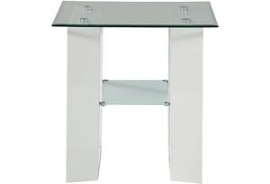 Modena White End Table by Jofran