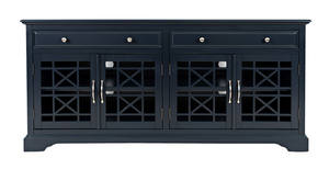 Craftsman 70 Inch Navy Blue Media Unit by Jofran Furniture