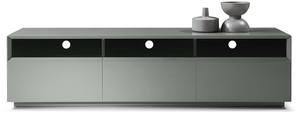 TV023 Gray High Gloss TV Stand by J&M Furniture