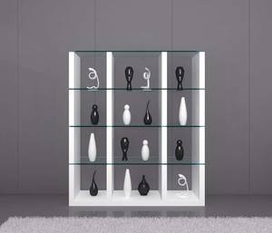 Cloud High Gloss White Wall Unit by J&M Furniture