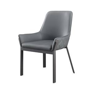 Venice Dining Chair in Dark Gray (Set of 2) by J&M Furniture