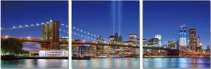 Premium Acrylic Wall Art Brooklyn Bridge - SH-71181ABC by J&M Furniture