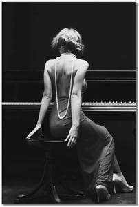Premium Acrylic Wall Art Piano Beauty - SB - 61132 by J&M Furniture
