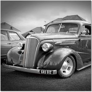 Premium Acrylic Wall Art Classic Car - SB-61297C by J&M Furniture