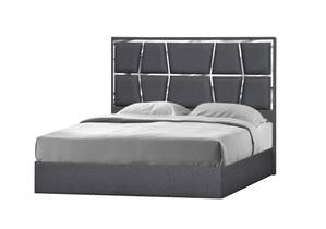 Degas Charcoal Platform Bed by J&M Furniture