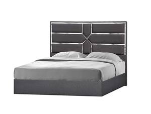 Da Vinci Charcoal Platform Bed by J&M Furniture