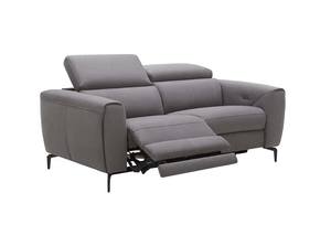 Lorenzo Motion Gray Fabric Loveseat by J&M Furniture