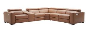 Picasso 6 Pcs Motion Sectional Caramel by J&M Furniture