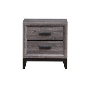 Kate Foil Gray Night Stand by Global Furniture