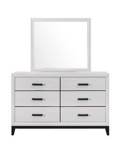 Kate White Mirror by Global Furniture