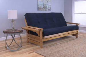 Phoenix Full Futon Bed w/Mattress Package Butternut by Kodiak