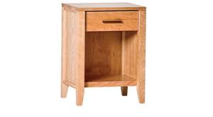 Luna 1 Drawer Nightstand Natural by Comfort Pure