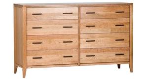 Luna 8 Drawer Dresser Natural by Comfort Pure