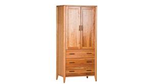 Luna Natural Armoire by Comfort Pure