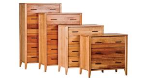 Luna 4 Drawer Chest Natural by Comfort Pure
