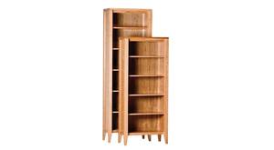 Luna 72 Inch Media Towers Natural by Comfort Pure