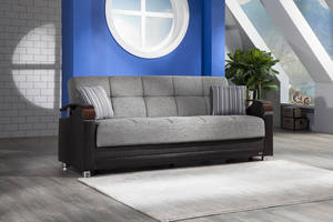 Luna Fulya Gray Sofa Bed by Bellona