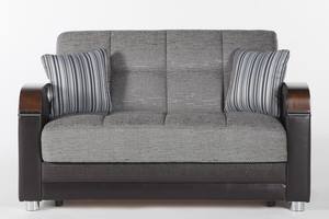 Luna Fulya Gray Loveseat by Bellona