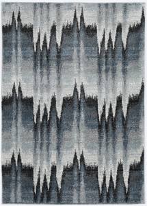 Landscapes Blue Ivory Pulse Area Rug by KAS Rugs