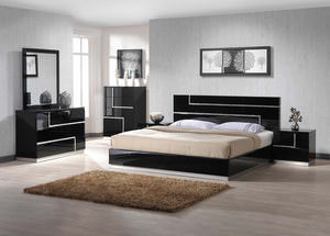 Lucca Dresser and Mirror by J&M Furniture