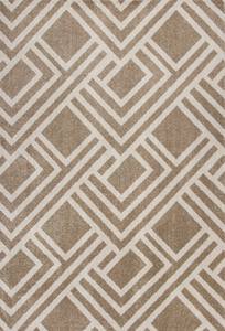 Lucia Beige Modeme Area Rug by KAS Rugs