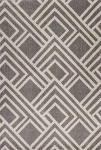 Lucia Grey Modeme Area Rug by KAS Rugs