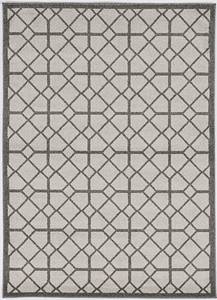 Lucia Ivory/Grey Scope Area Rug by KAS Rugs