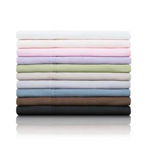 Woven Brushed Microfiber Pillowcase Set (Set of 2) by Malouf