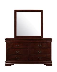 Marley Merlot Mirror by Global Furniture