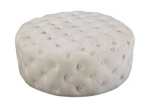 Addison Cream Velvet Ottoman Bench by Meridian Furniture