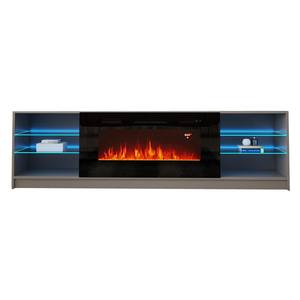 Boston 01 Electric Fireplace Modern 79" TV Stand by Meble Furniture