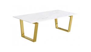 Cameron Gold Coffee Table by Meridian Furniture