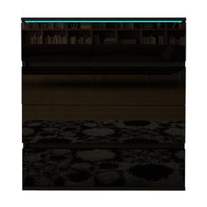 Euphoria 08 Black Modern Dresser by Meble Furniture