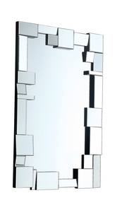 Jade White Mirror by Meridian Furniture