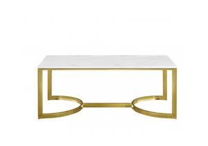 London Gold Coffee Table by Meridian Furniture