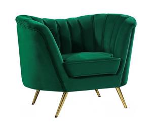 Margo Green Velvet Chair by Meridian Furniture