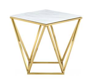 Mason Gold End Table by Meridian Furniture