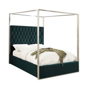 Porter Green Velvet Bed by Meridian Furniture